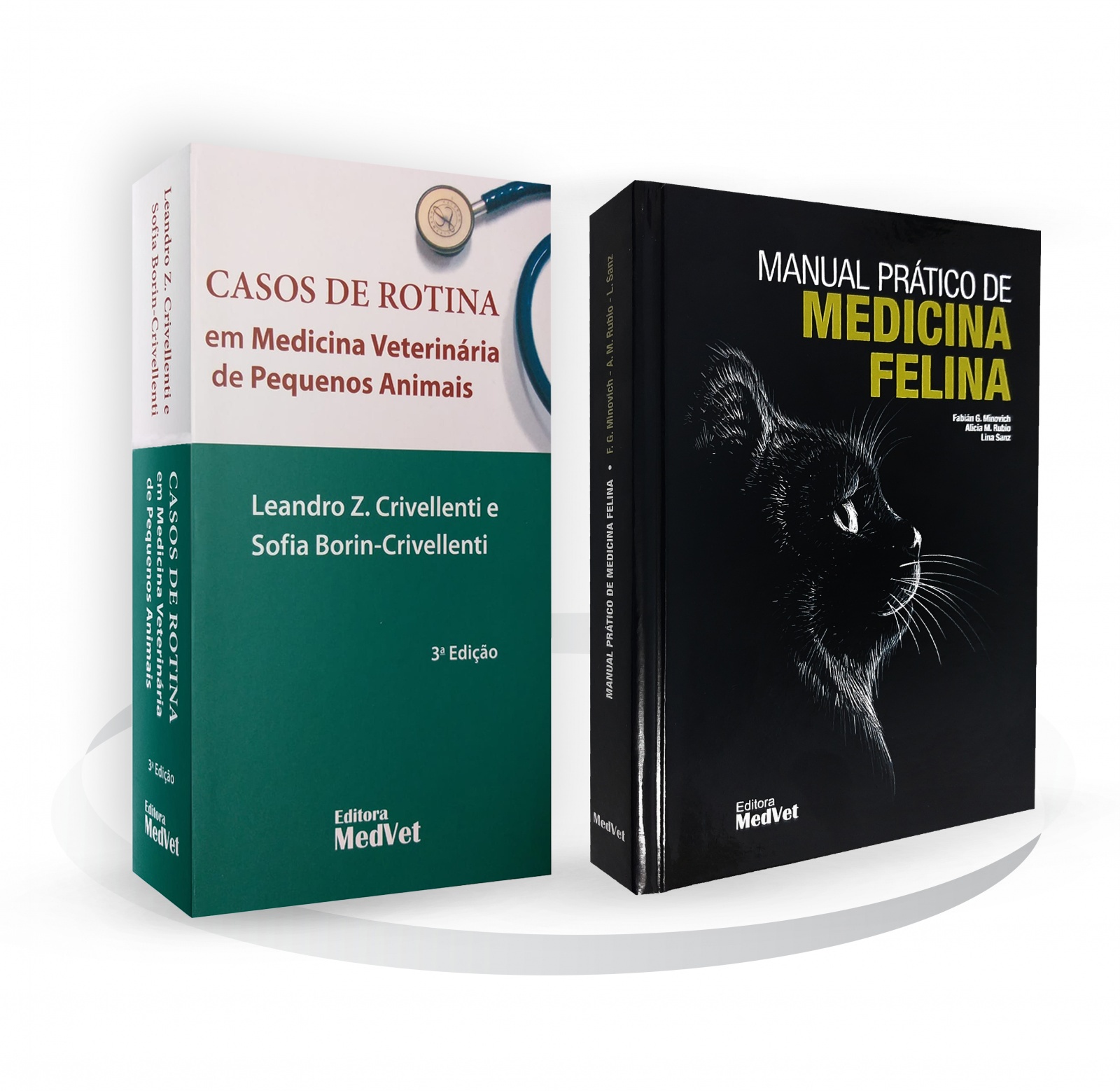 Casos De Rotina Em Medicina Veterinária De Pequenos Animais + Manual Prático De Medicina Felina