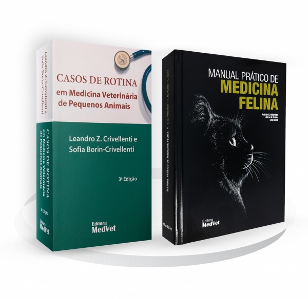 Casos De Rotina Em Medicina Veterinária De Pequenos Animais + Manual Prático De Medicina Felina
